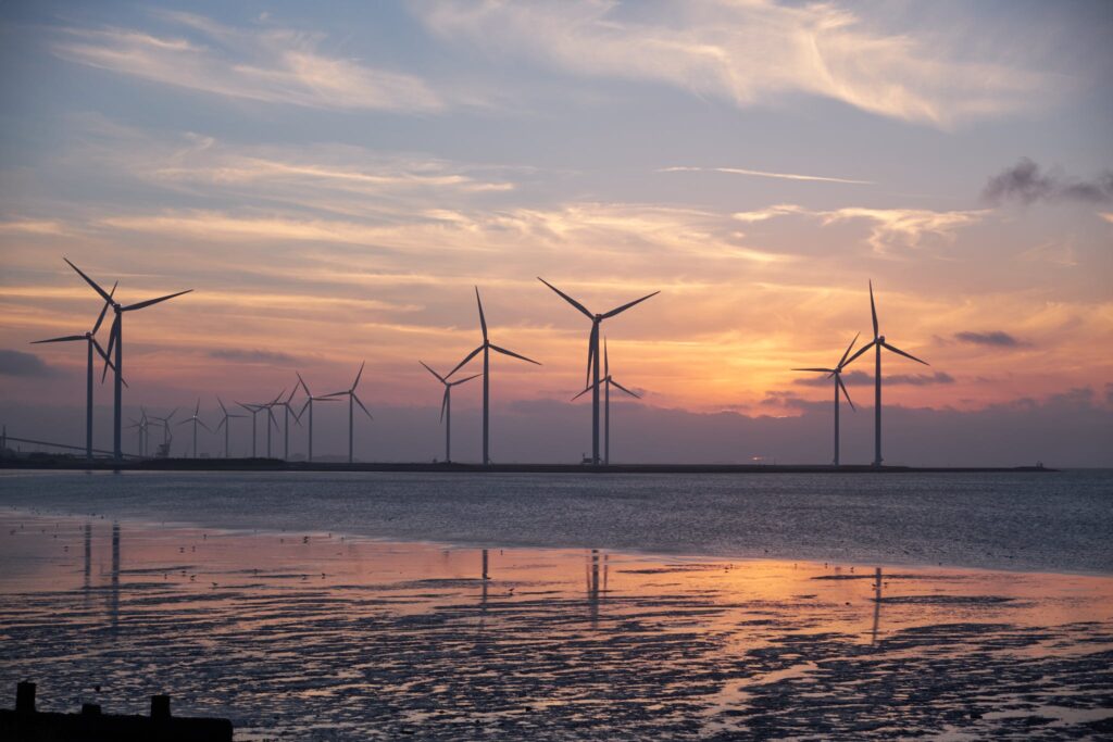 Wind Turbine Landscape Photography