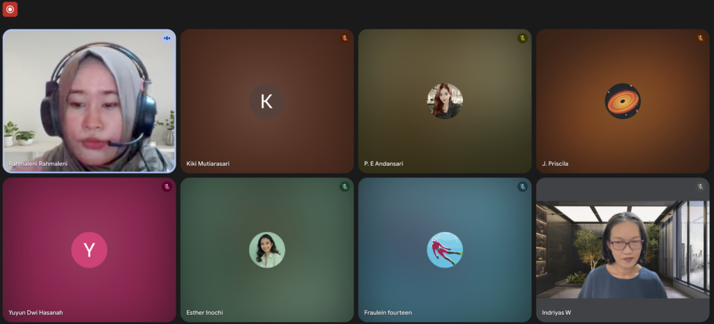 webinar online indriyas w