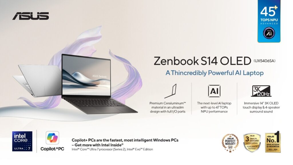 ASUS Zenbook S14 OLED (UX5406)